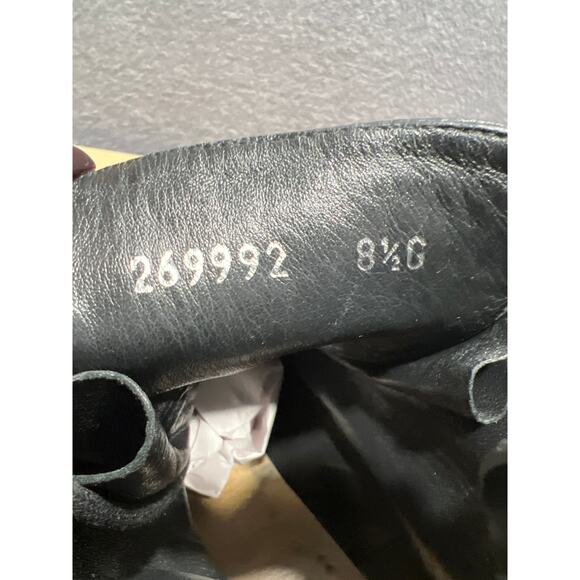 Gucci A/W 2011 Duck Combat Boots GG Guccissima Monogram Leather Men’s Size 8.5G - Picture 11 of 15